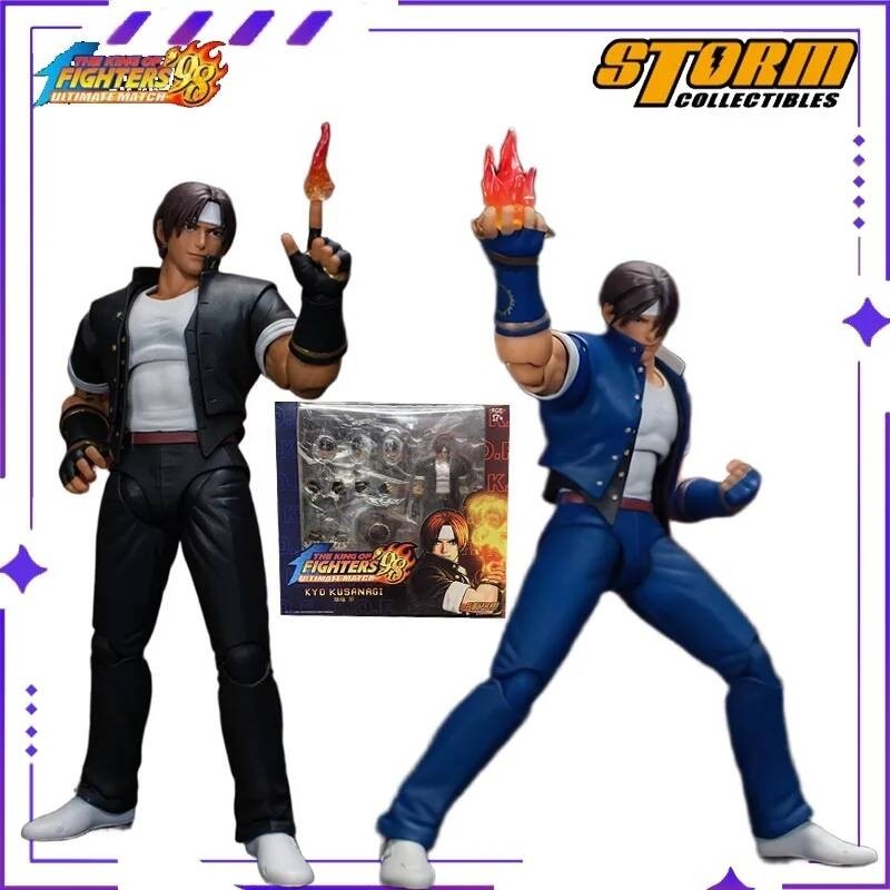Storm Toys 1/12 KOF98 King of Fighters 98 Color Koy Kusanagi Mô hình búp bê game di động Đồ chơi thủ