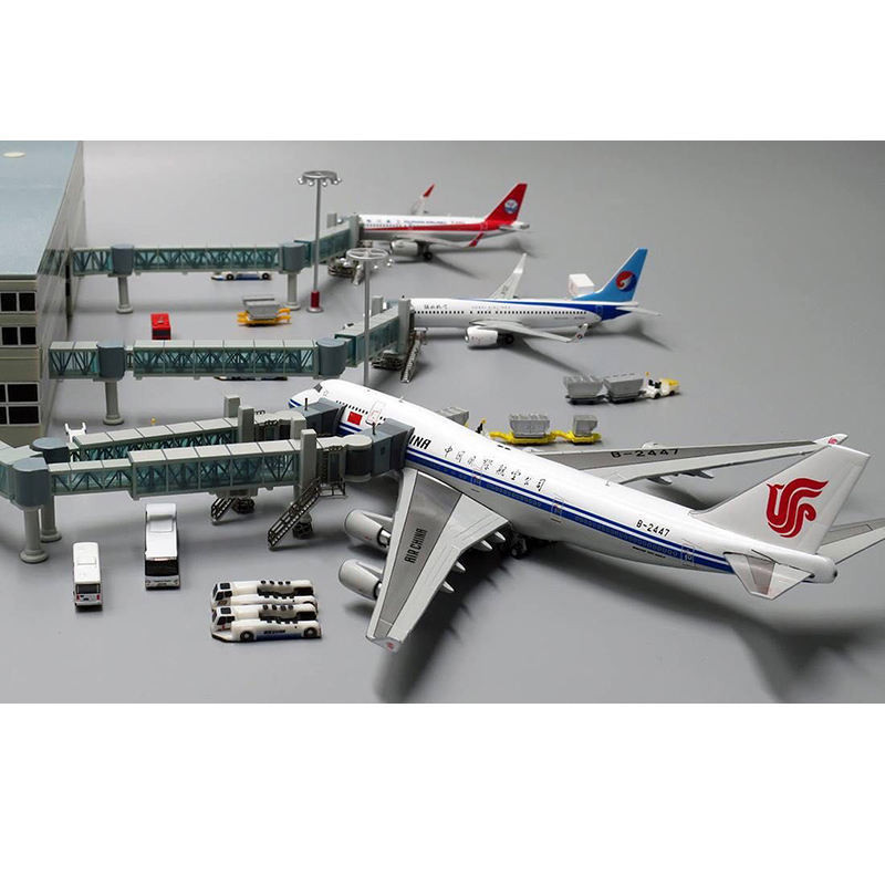 [Ảnh thật/Sẵn] JC Wings 1:400 máy bay thân rộng thân hẹp một lối đi hai lối đi Cảnh cầu lên máy bay