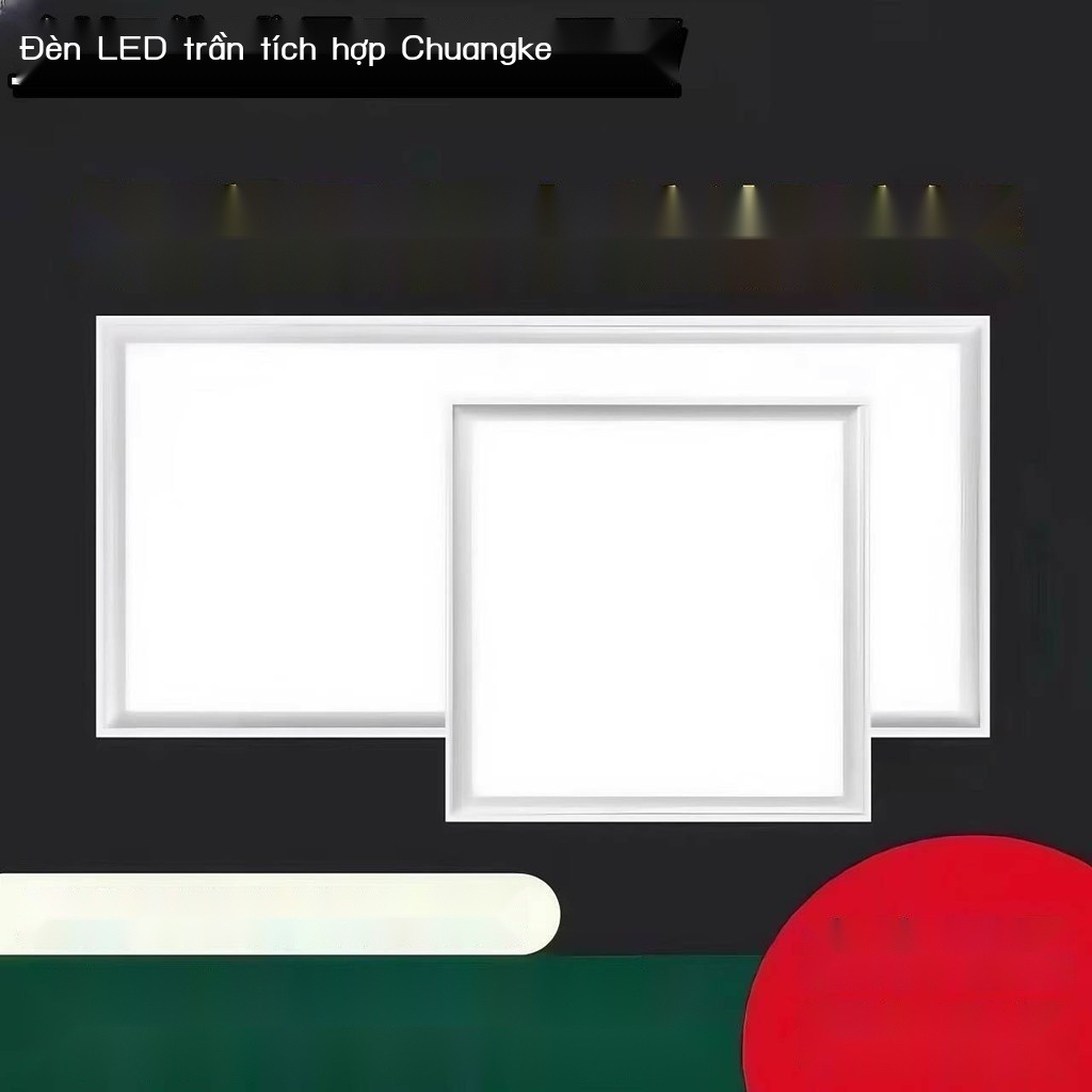 [Siêu Hot]  Đèn LED tích hợp, panel 30x60, đèn trần nhôm cho nhà bếp, phòng tắm, ban công