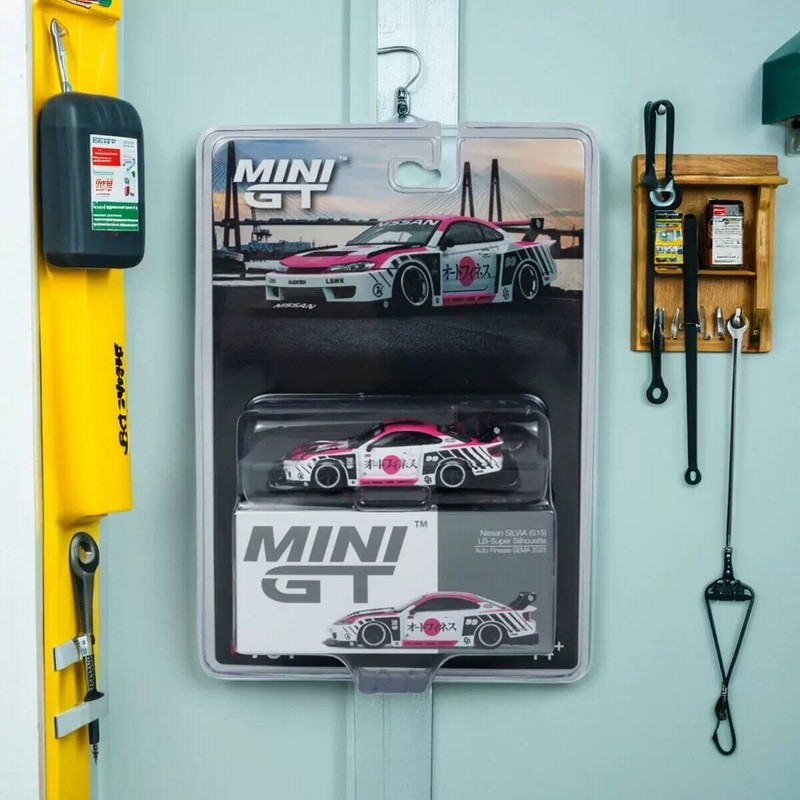 MINIGT 1: 64 #781 Mẫu xe hợp kim màu hồng Nissan S15 SILVIA