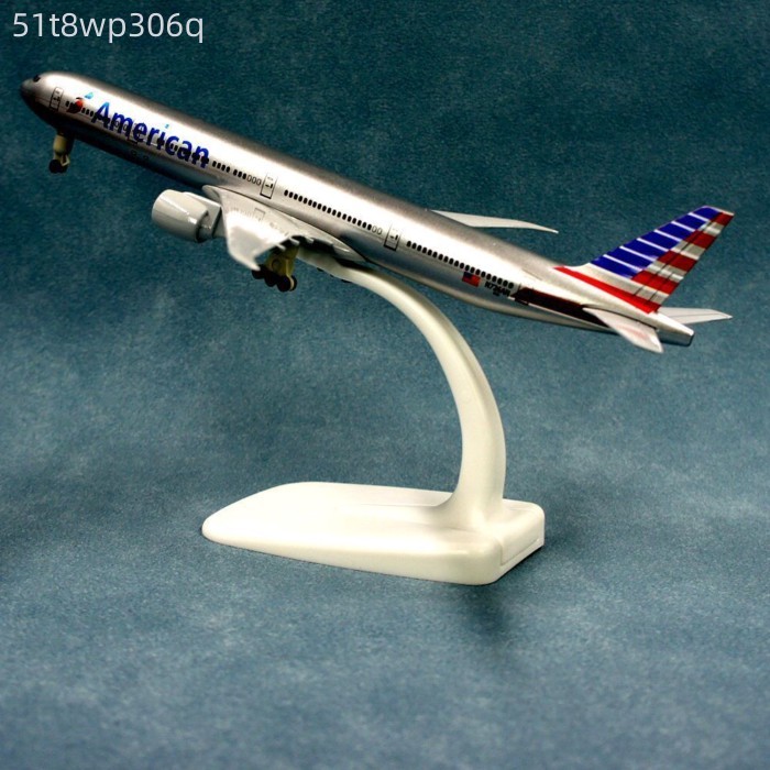 [HOT HIT] Boeing777Mô hình máy bay hợp kim hàng không Mỹ