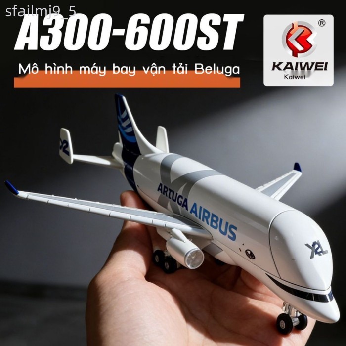 [Mẫu mới] Mô hình máy bay siêu vận tải Airbus Beluga a330Quà sinh nhật: mô hình máy bay sưu tầm có