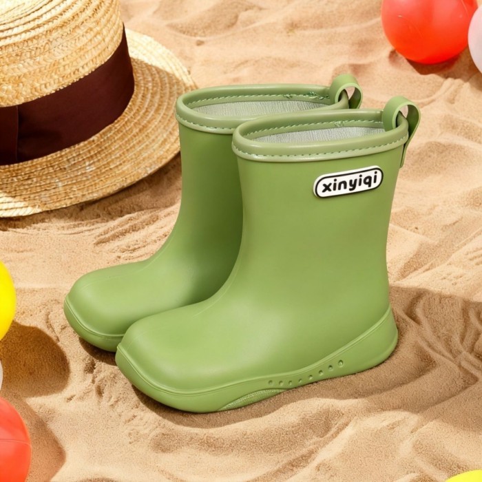 Children's Rain Boots Non-slip Baby Rain Boots Water Shoes Student Girls Children Infant Rubber