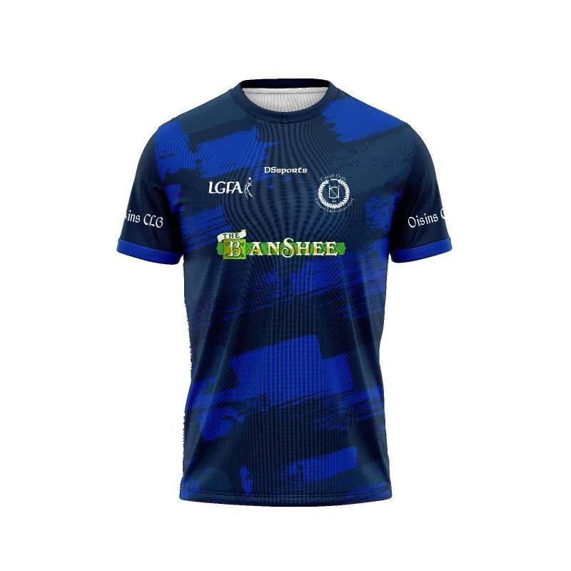 2026 Nữ Ireland LGFA "The Banshee" Club Jersey Unisex Thoáng Khí Dạo Phố Ngắn Tay Thể Thao Người Hâm