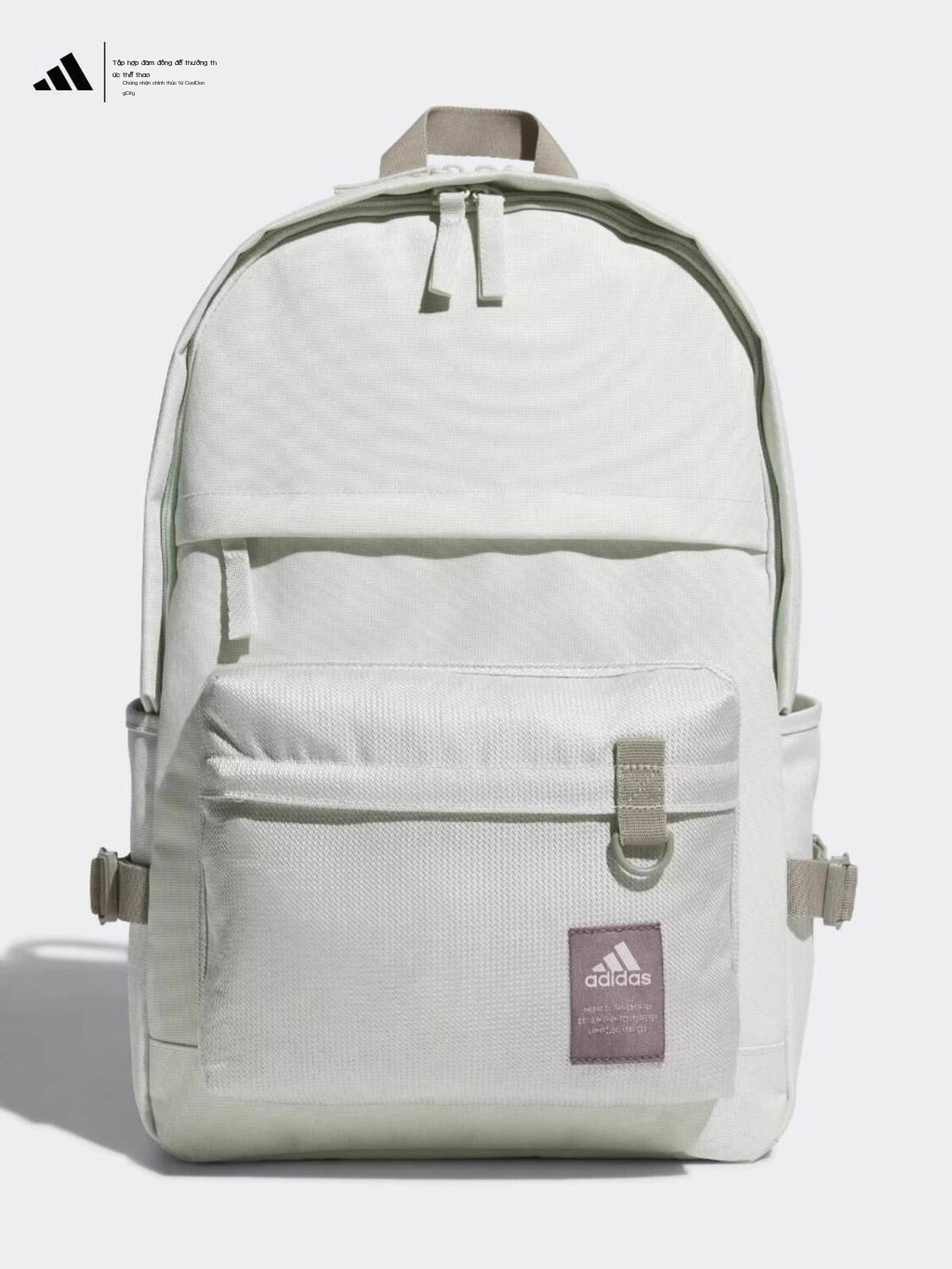 (Date mới) Ba lô thể thao mới nam nữ của Adidas, dành cho sinh và trung cơ sở, túi trường học giá t