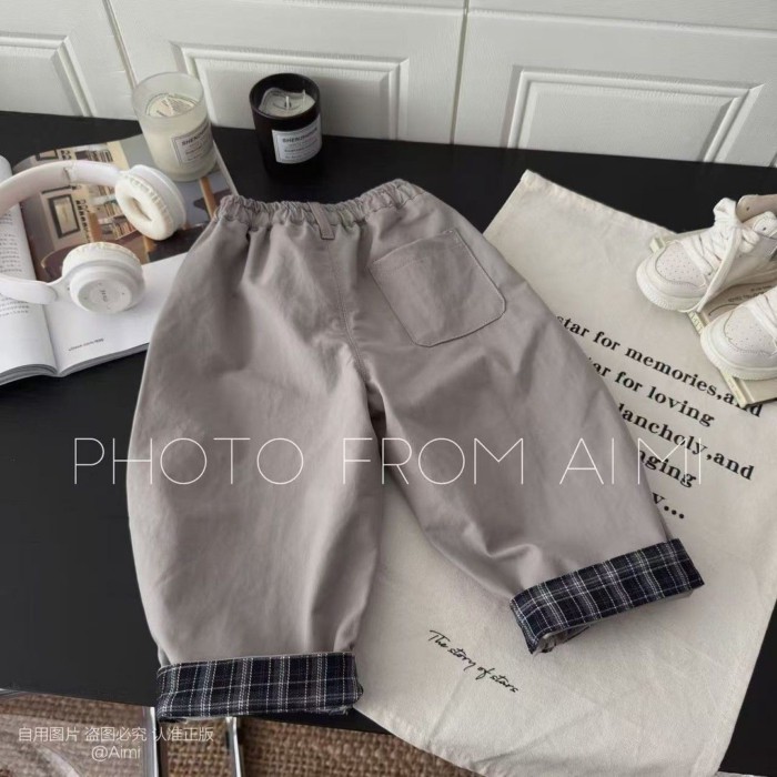 Children's Spring And Summer Casual Pants, New Boys' Pure Cotton Trousers, Versatile Baby Fas