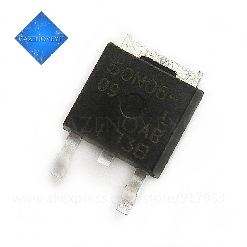 5 Cái SUD50N06 50N06-07 50N06 SUD50N06-09L 50N06-09 50N06 TO-252 Còn hàng