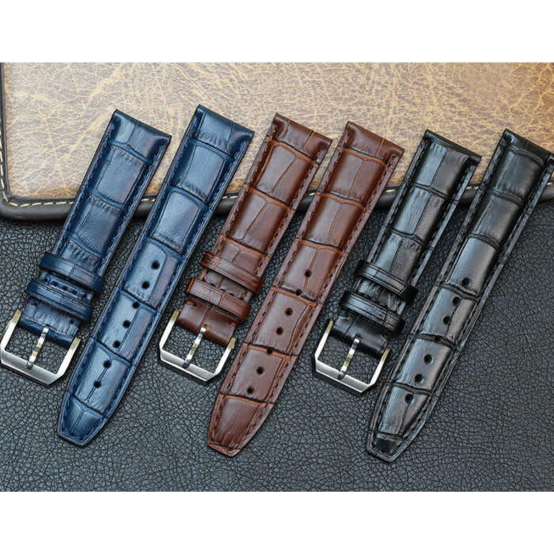 Dây da thật Dây đeo đồng hồ nam Bồ Đào Nha Bồ Đào Nha Chronograph Bồ Đào Nha Chuỗi bảy ngày Phi công