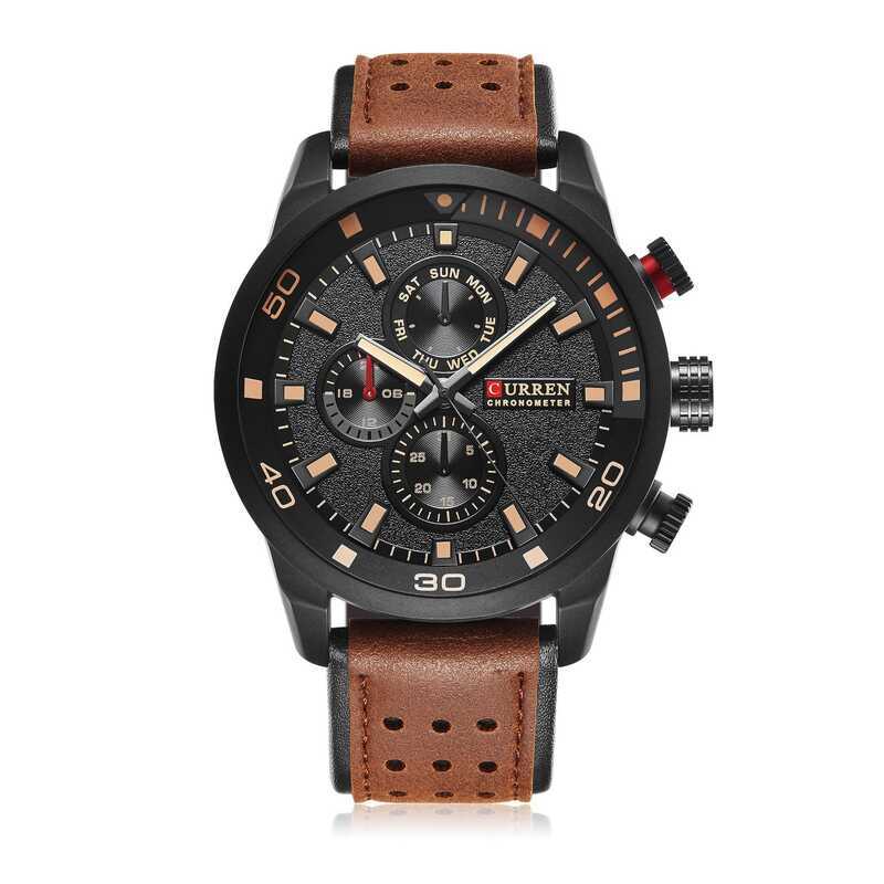 Dây đeo đồng hồ thạch anh nam CURREN CURREN 8250 Đồng hồ nam thể thao thông thường dành cho nam sinh