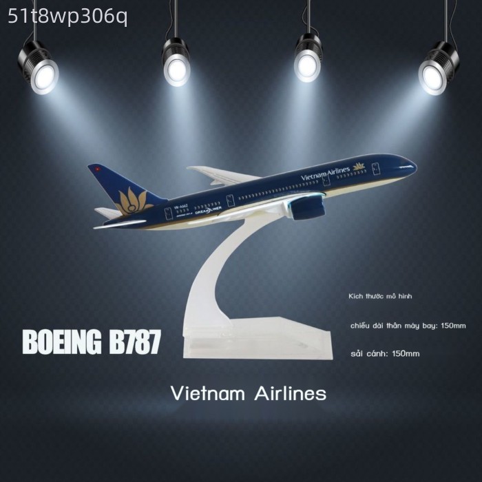 [ HOT Sale ] Mô hình máy bay mô phỏng bằng hợp kim16cm Mô hình máy bay trưng bày: Boeing777Mô hình