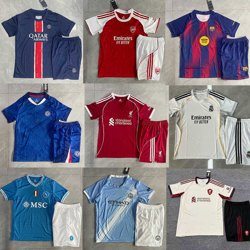 2526 King Barcelona Massenna Liverpool Manchester United Chelsea Paris Player Edition Fan Edition Je