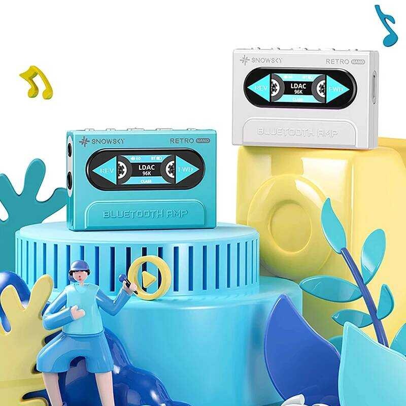 Bộ khuếch đại tai nghe giải mã Bluetooth Fiio SnowSky RETRO NANO - Chính Hãng