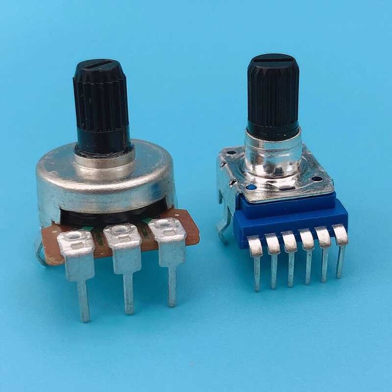 Edifier E2200 Loa Máy Tính Âm Lượng Chiết Áp A103 Hàng Đơn 6 Chân A10K Bass 3 Pin Điều Chỉnh Núm