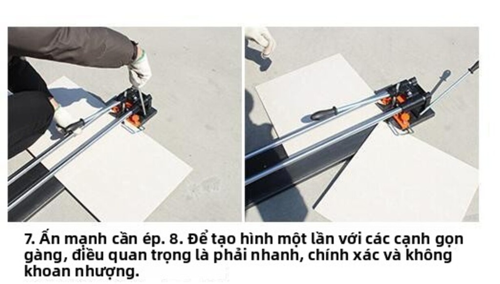 Máy đá thép không gỉ hai lưỡi 1m độ chính xác cao, cắt 800 viên men dễ dàng bằng cách đẩy-kéo, dùng 