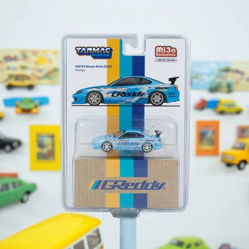 Mẫu xe Tarmac Works 1: 64 VERTEX Silvia S15GReddy