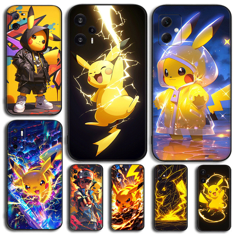 Anime dễ thương Pikachu  E3 cho Redmi K20 Pro K50 Gaming K60 K70PRO K40 pro A3X Khả năng tương thích
