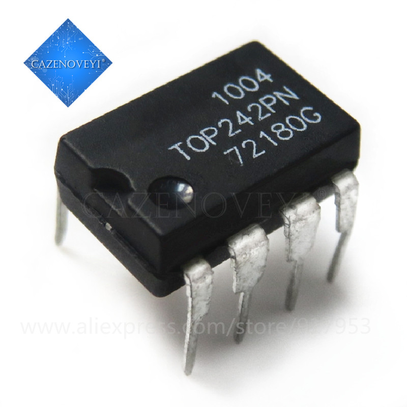 10 Cái TOP242PN TOP242P TOP242GN TOP242 TOP242 DIP-7SMD-7 IC