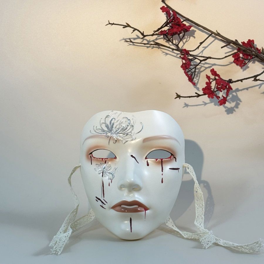 Phong cách cổ xưa Phong cách cơ khí Manzhushahua Công nghệ Sense Mask Nam Quyền Cyberpunk Beauty Tiệ