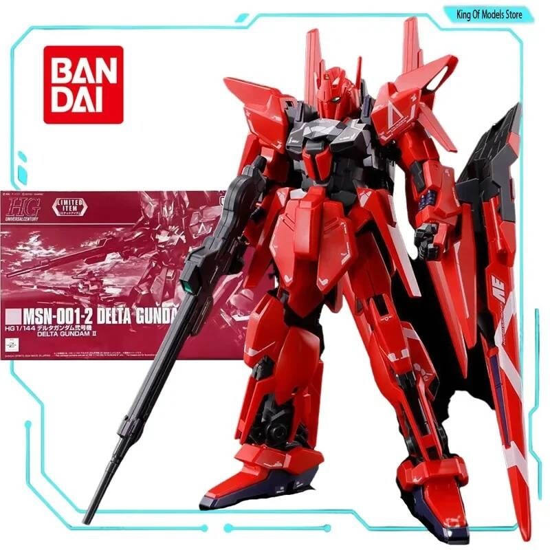 Bộ mô Bandai HG PB DELTA GUNDAM 2 1/144 Mô hình lắp ráp nhân vật hành động anime Đồ chơi robot Quà t