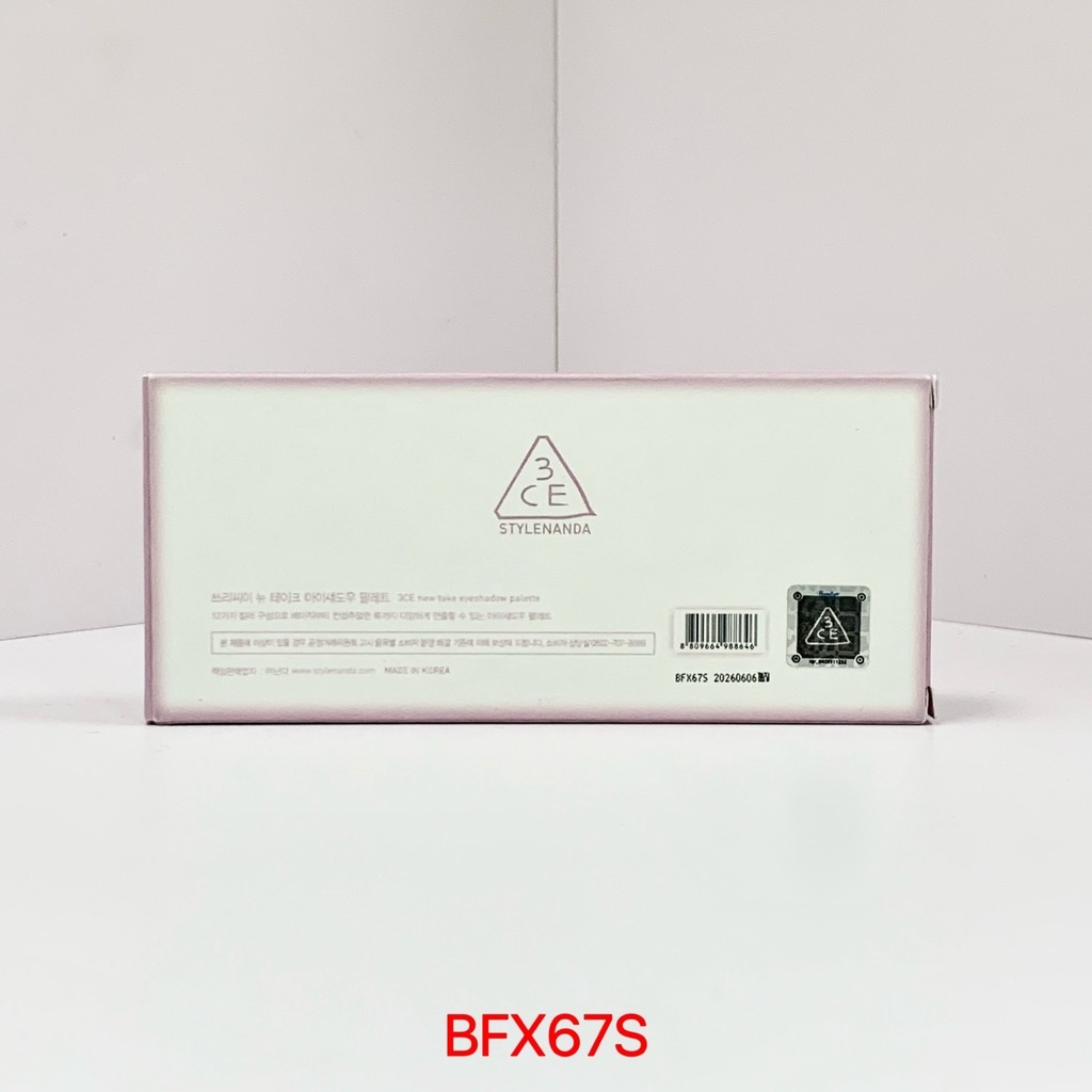 Thời trang bán hàng trực tiếp Thời trang 40 3CE Bảng phấn mắt mười hai màu Cherry Blossom Ice❗BFX67S