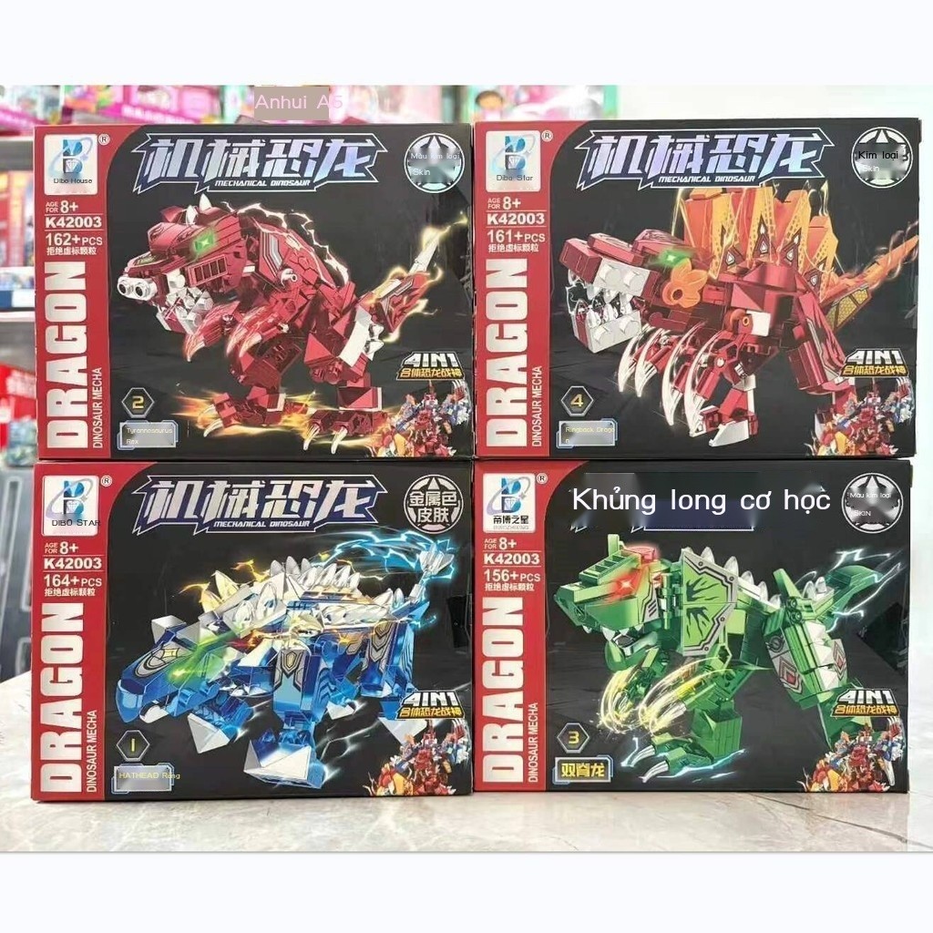 [Hàng có sẵn/Ảnh thật] 2025 Mới 42003 Mecha Thần chiến tranh Bộ lắp ráp khối xây dựng Đồ chơi cho b