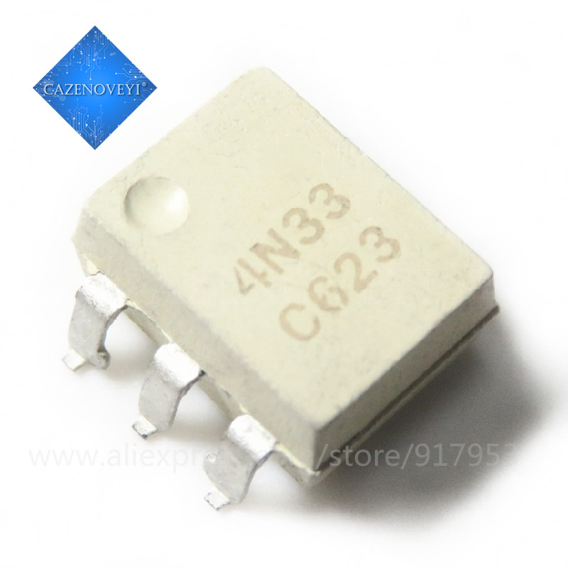 10 Mảnh 4N40 4N39 4N38 4N37 4N36 4N35 4N33 4N32 4N27 4N28 SMD-6 IC Optocoupler Mới Chính Hãng