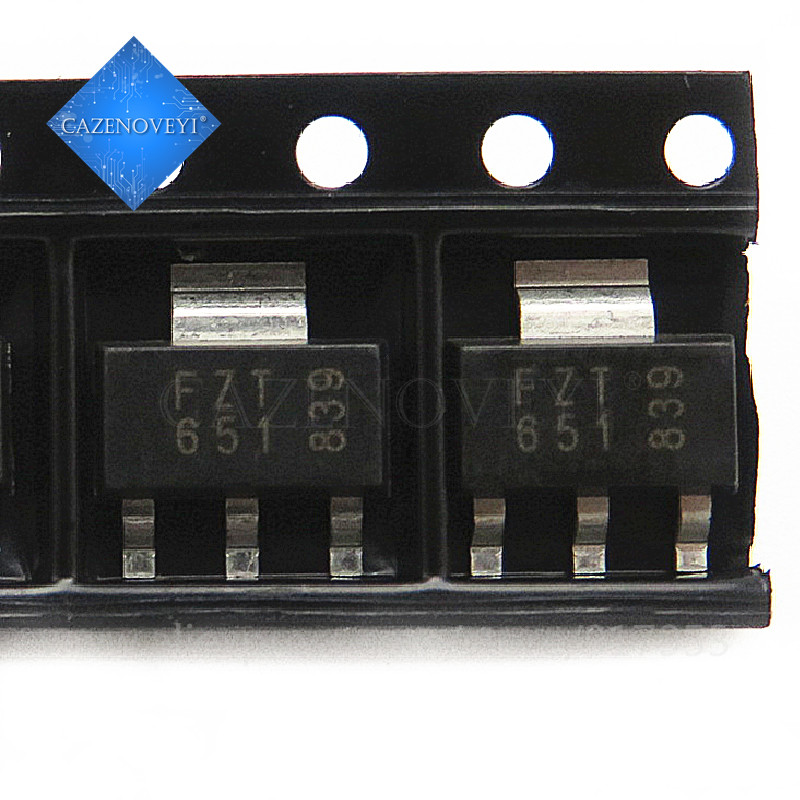 10 Cái FZT605TA FZT651TA FZT653TA FZT751TA FZT968TA FZT605 FZT651 FZT653 FZT751 FZT968 SOT-223 Còn h