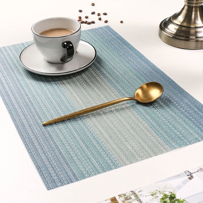 Light Luxury Textured Dinner Plate Insulation Mat Washable Hotel Restaurant Home Dining Table Unive