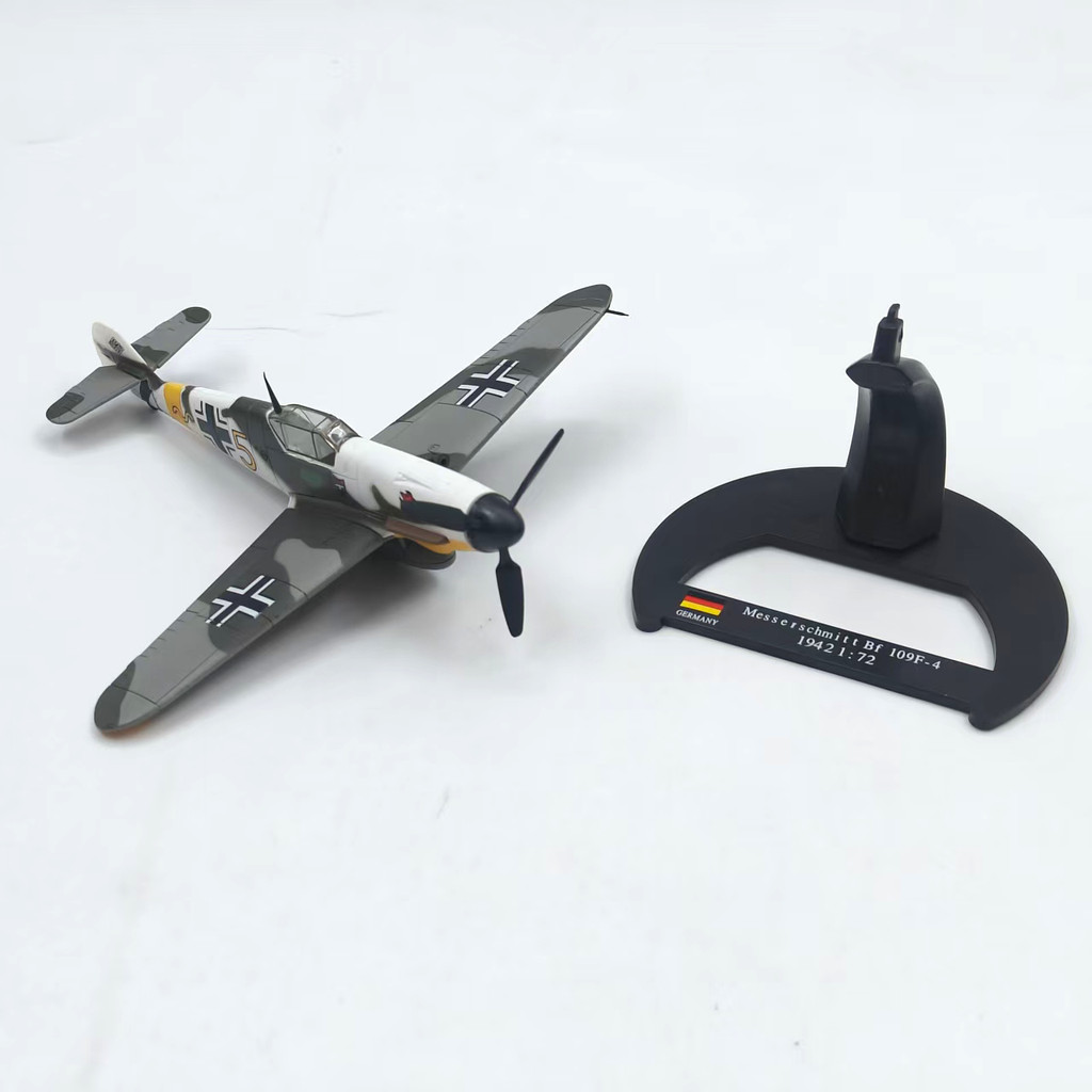 [HÀNG MỚI VỀ] 1/72 Thế chiến II của Đức BF109-4 Máy bay chiến đấu Hợp kim hoàn chỉnh Mô hình máy b