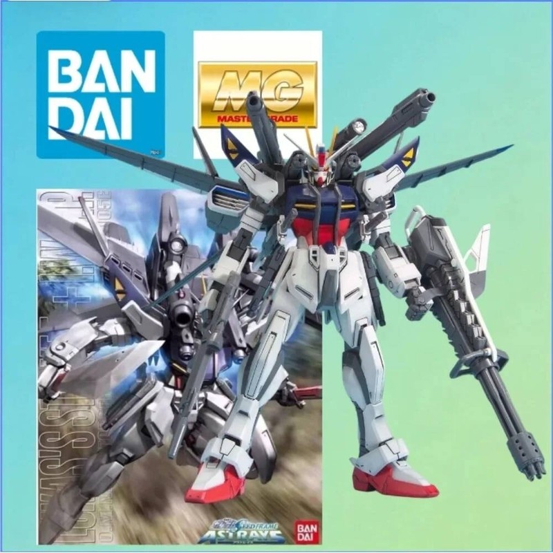 Bandai MG 1/100 GAT‑X105E Strike E + IWSP Lukas O’Donnell Custom Gundam SEED FRAME ASTRAYS Bộ mô hìn
