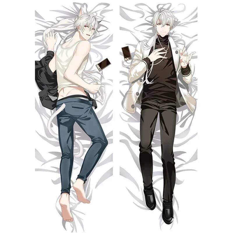 Anime Nhật Bản Trò Chơi Mystic Messenger 707 Zen Luciel Choi Dakimakura Gối Hai Mặt In Ôm Đệm Quà Tặ