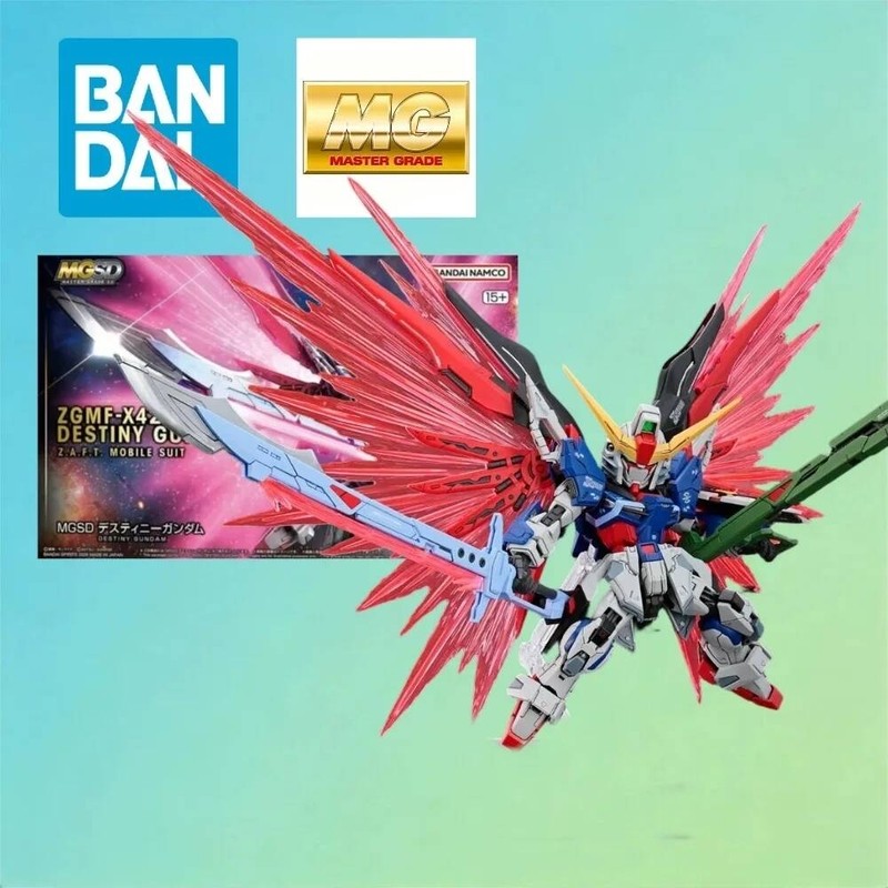 Bộ nhựa Bandai MGSD Destiny Gundam, Mobile Suit Gundam SEED DESTINY, mô hình lắp ráp Gunpla, đồ chơi