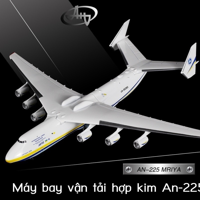 [HÀNG MỚI VỀ] Mô hình hợp kim máy bay vận tải An-225 an-225 Ukraine Antonov mô hình bộ sưu tập máy