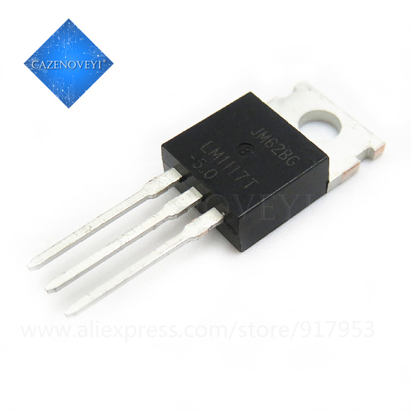 10 Mảnh LM1117T-ADJ LM1117T-5.0 LM1117T-3.3 LM1117T LM1117 TO-220 Chip IC