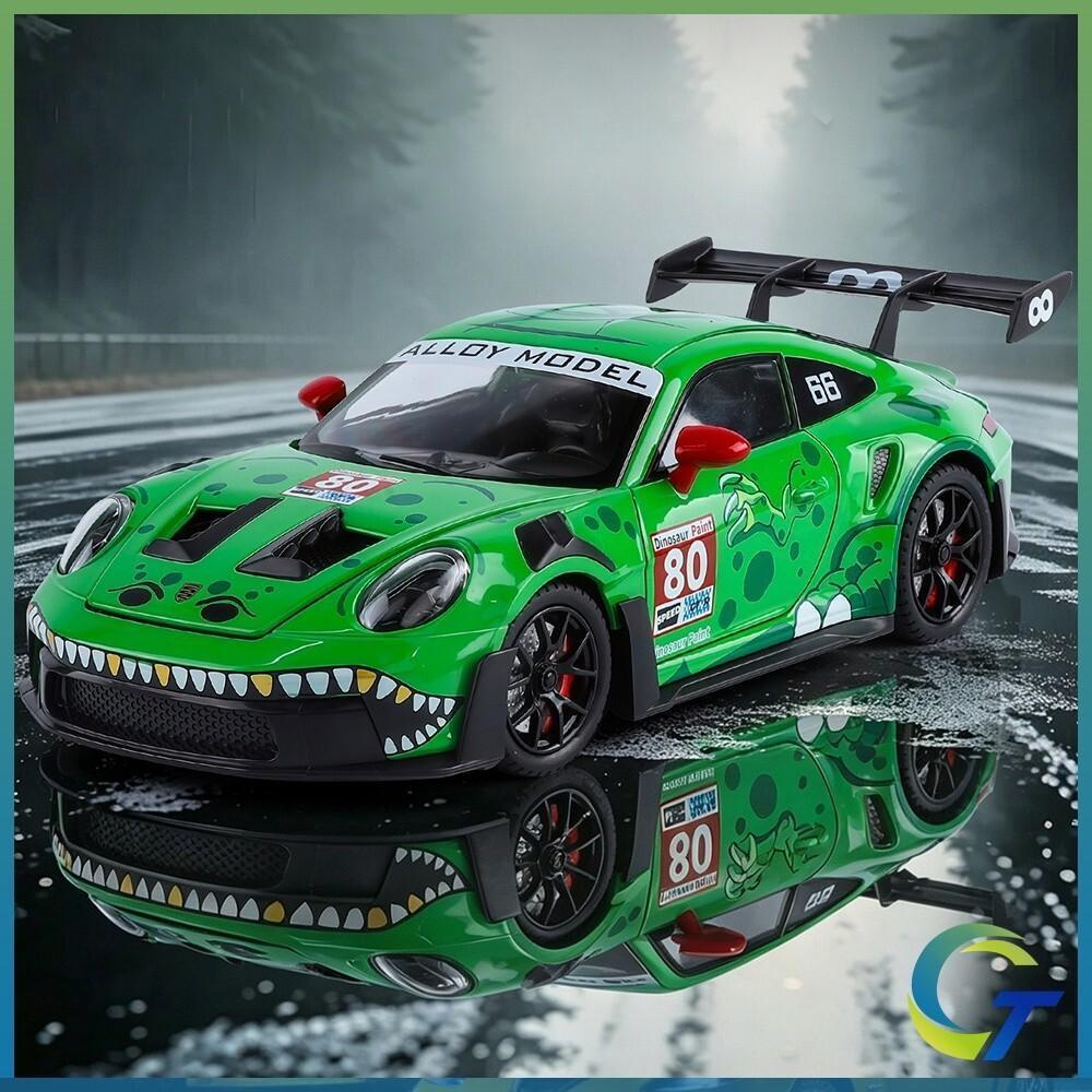 1: 24 Porsche 911 GT3 RS Rexy Phiên Bản Diecast Đồ Chơi Mô Hình Ô Tô Ô Tô Hợp Kim Đồ Chơi Bộ Sưu Tập