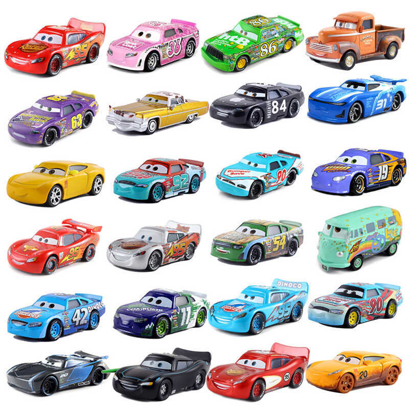Takara Tomy | Disney Pixar Cars Toy Lightning McQueen Cruz Ramirez Chick Hicks Jackson Storm 1: 55 D