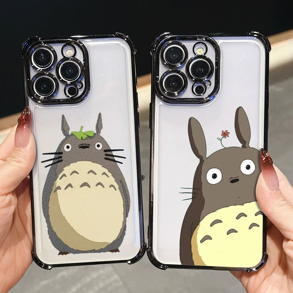 Ốp Lưng Chống Sốc Studio Ghibli Totoro Anime Cho Samsung A57 A37 A27 A17 A07 A56 A36 5G A52S Chất Li