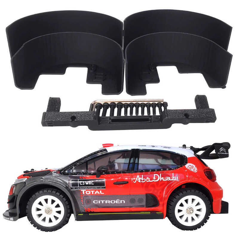 HYPER GO MJX Mô Phỏng Phía Trước Phía Sau Chắn Bùn Lót Trang Trí Cho 1 / 14 Mjx 14303 RC Xe Off-ro