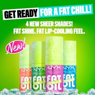 Son bóng dưỡng ẩm phục hồi môi NYX Fat Oil Lip Plumping Oil Fat Oil Water Light Lip Gloss 4.8ml