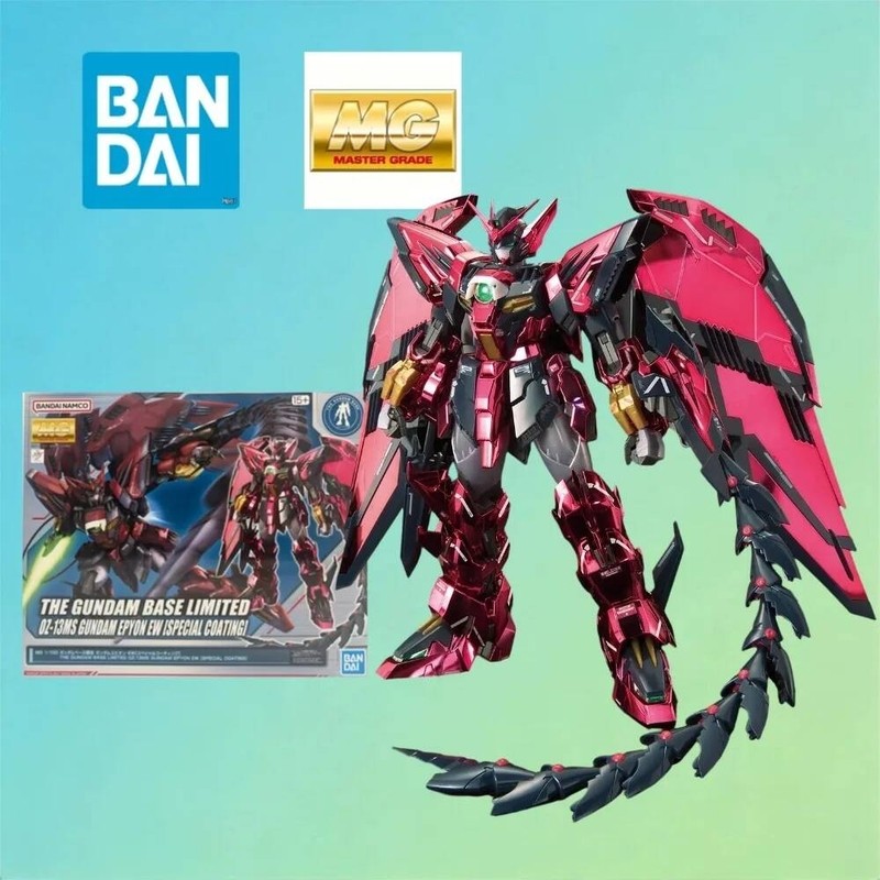 Bandai MG 1/100 Base Limited OZ-13MS Gundam Epyon EW Bộ mô hình lắp ráp phủ đặc biệt, đồ sưu tầm Gun