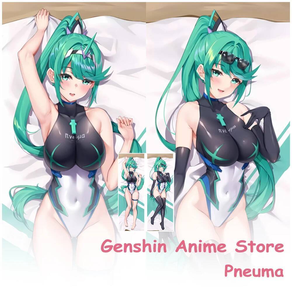 Trò Chơi Xenoblade Chronicles 2 Pneuma Toàn Thân Dakimakura Bao Cosplay Đạo Cụ Polyester Anime 2 Mặt
