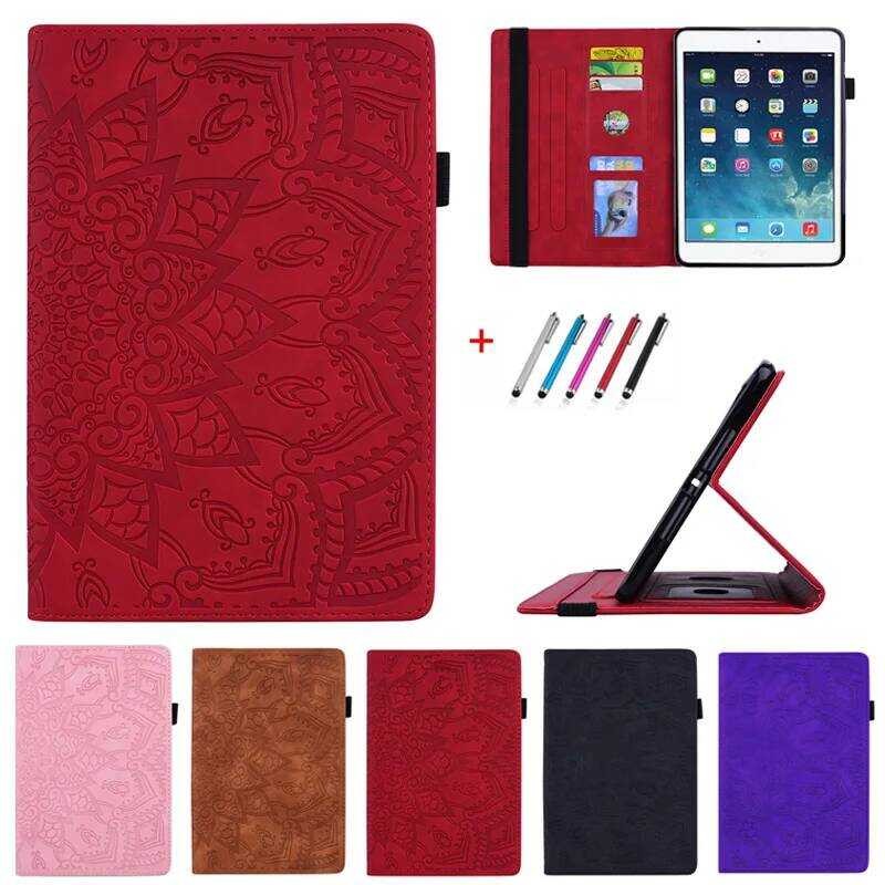 Dành Cho Mới 3 10.5 inch Model A2152 A2153 A2154 A2123 Emed Ví Da PU Máy Tính Bảng Cho iPad Air 2019