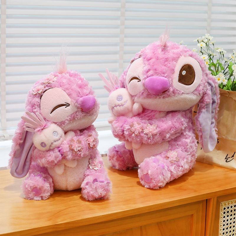 Little Golden Stitch Soft Hug Rose Baby Shar Búp bê búp bê búp bê