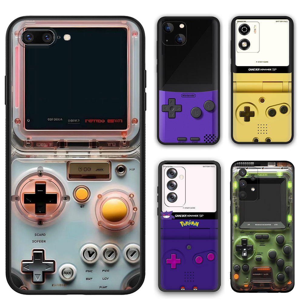 Ốp Điện Thoại Thời Trang Cho Xiaomi Poco F5 F5 Pro X5 X5 Pro C65 C55 C31 M5s H467 Game Boy Vỏ Màu Đe