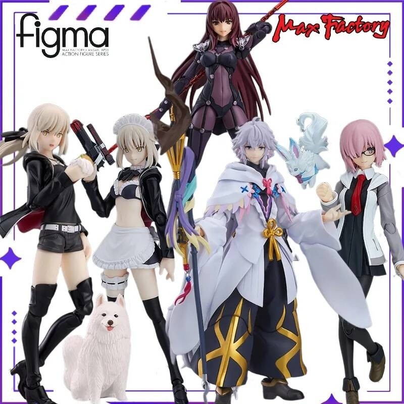 Max Factory Figma EX-057 Fate/Grand Order Saber Rider Mô Hình Nhân Vật Hoàn Thiện Phong Cách Anime, 