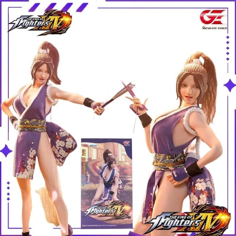 GENESIS EMEN King of Fighters 14 Unknown Fire Dance 1/6 Mô Hình Búp Bê Chiến Binh Game Mobile Quà Tặ
