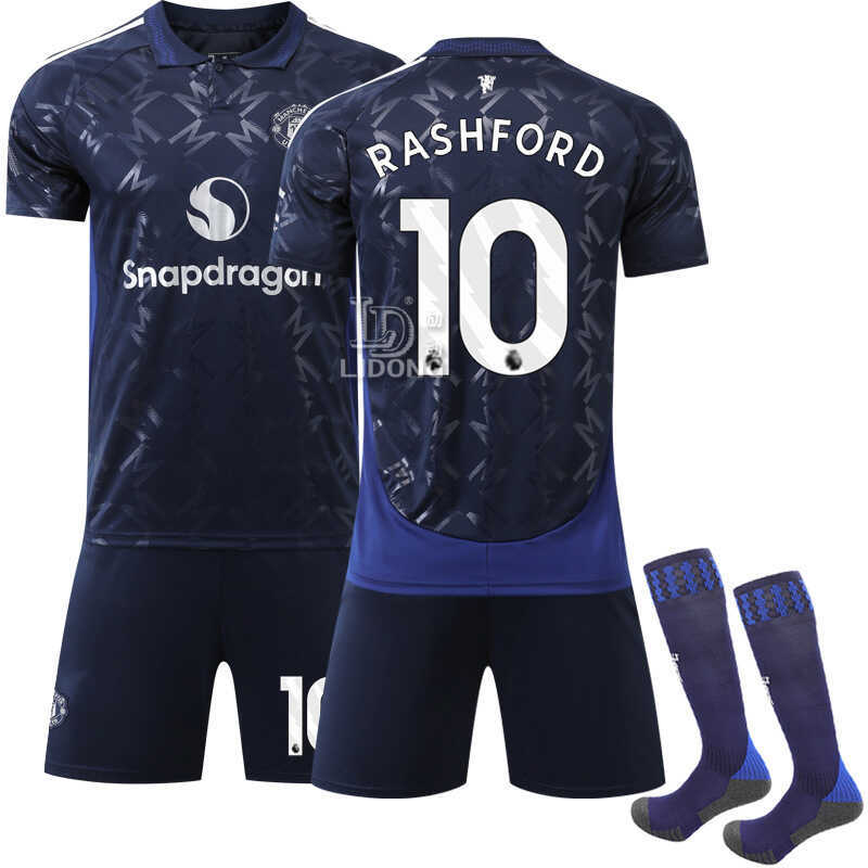 2425 Quỷ Đỏ Sân Khách Man L Jersey 10 Lushford 21 Antony Áo Bóng Đá M Union Sapphire Lanhoyron