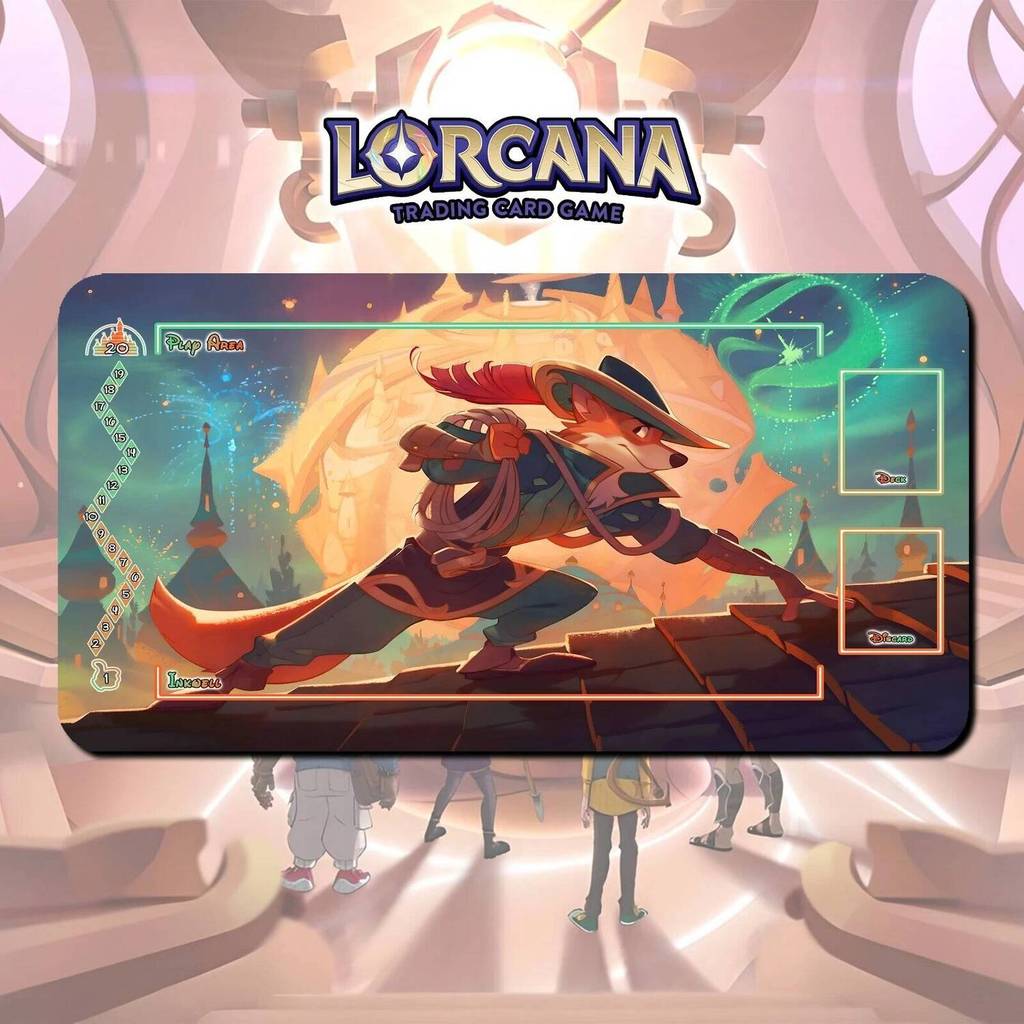 Playmat Robin Hood Hunter - TCG Lorcana Card Play Against Table Mat 350x600mm mousepad playmat