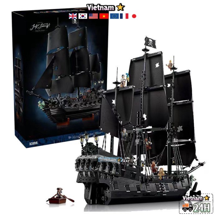 『CUPON』  dòng 10365 Thuyền trưởng Jack Sparrow Cướp biển vùng Carib