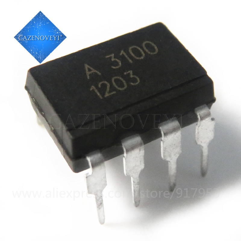 5 Mảnh HCPL-3100 HCPL3100 A-3100 A3100 A3100 A 3100 DIP-8 SMD-8